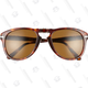 Persol Folding Polarized Keyhole Sunglasses, $370